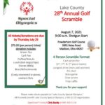 Lake County Special Olympics Golf Scramble