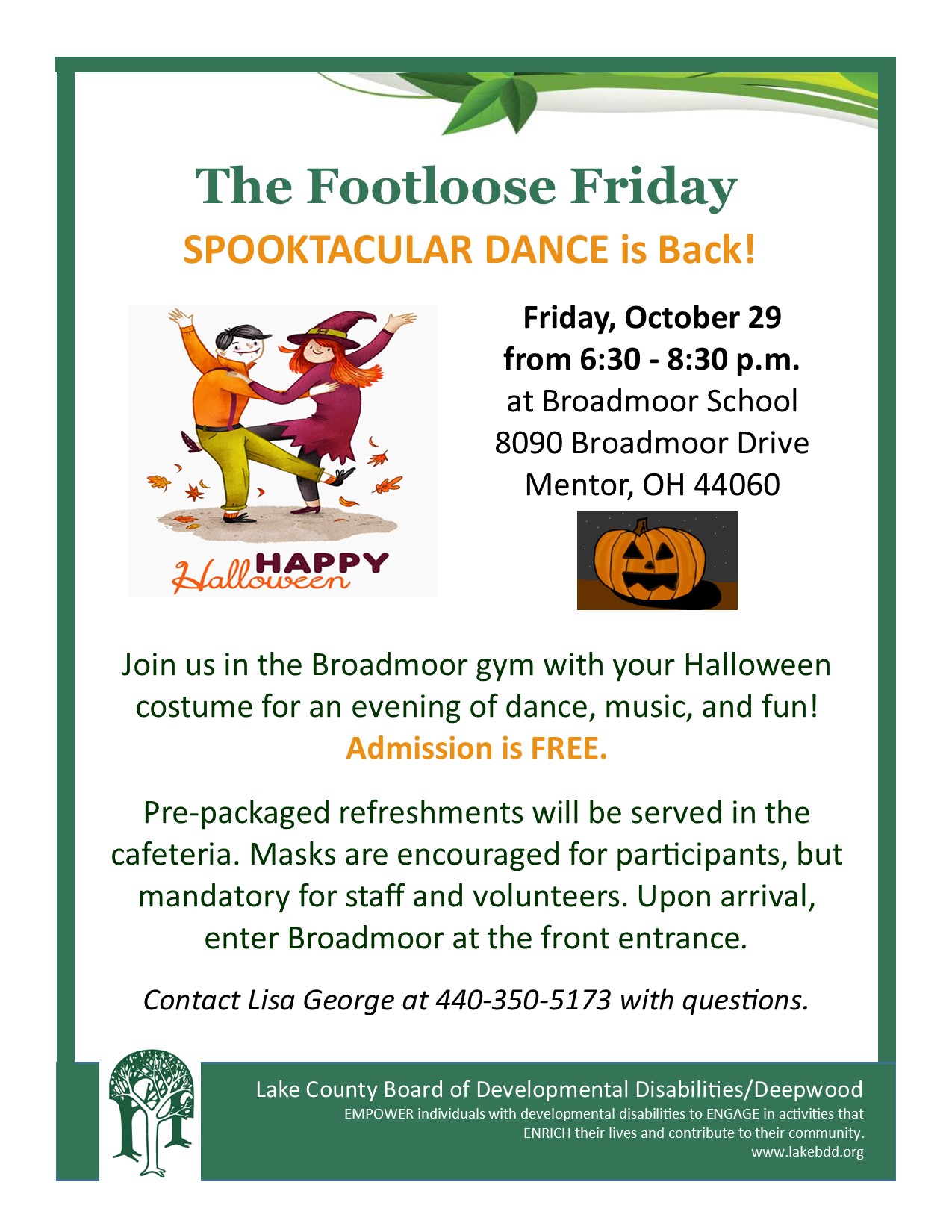 Footloose Friday Dance For Halloween