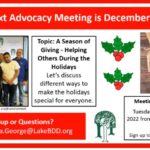 Advocacy Lake County Meeting