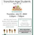 Transition-Age Students Ice Cream Recreation Social