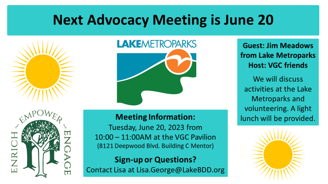 Lake County Advocacy Meeting