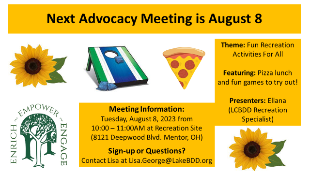 Lake County Advocacy Meeting