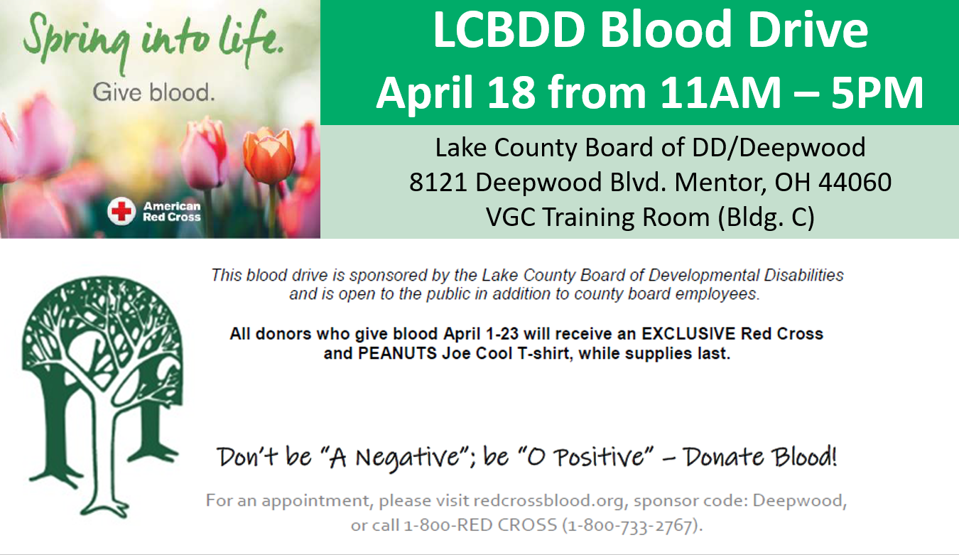 Red Cross Blood Drive At The LCBDD