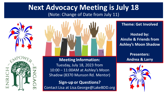 Lake County Advocacy Meeting