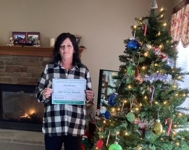 Congratulations To Ann Brown For Being Recognized By The Lake County Board Of Developmental Disabilities / Deepwood As The Residential Direct Support Professional Of The Month For November 2023! Ann Works For Consumer Support Services..