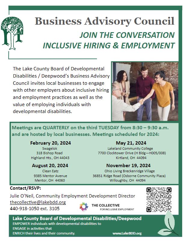 Business Advisory Council Meeting: Inclusive Hiring & Employment