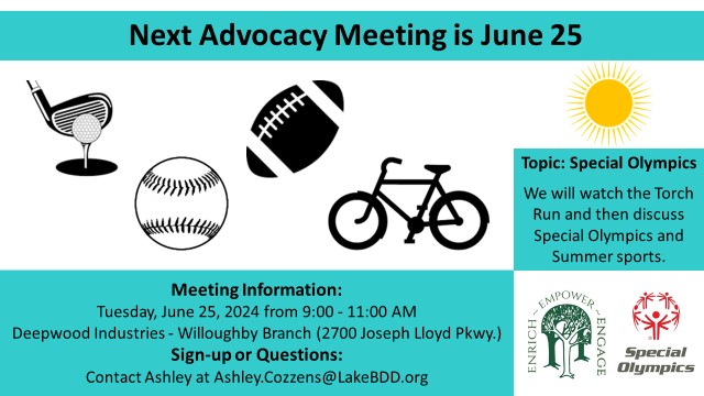 Lake County Advocacy Group Meeting