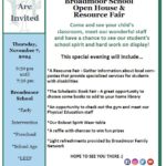 Open House/Resource Fair at Broadmoor School