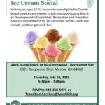 Ice Cream Social for Transition Age Students