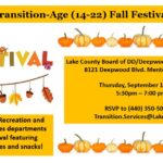 Fall Festival for Transition-Age Students