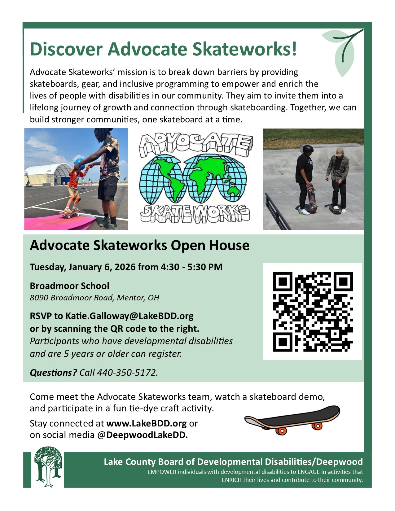 Advocate Skateworks Open House